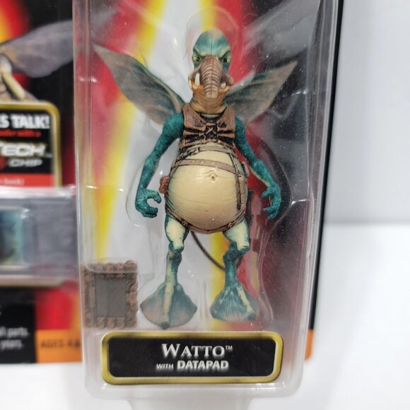 Star Wars Episode I WATTO Action Figure With Data pad Hasbro  CommTech Chip NEW - Picture 2 of 5